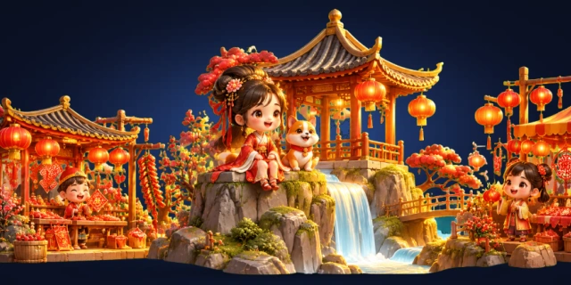 江山美景画